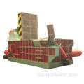 ნარჩენების ლითონის ფოლადი Scraps Baling Machine